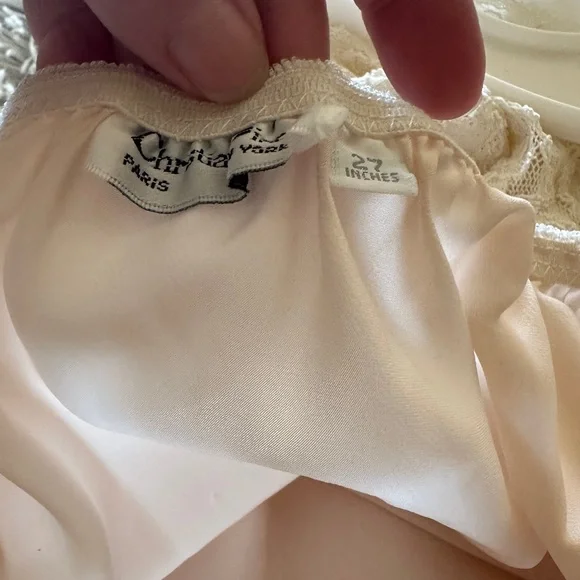 Vintage Christian Dior slip Size M - Picture 5 of 7